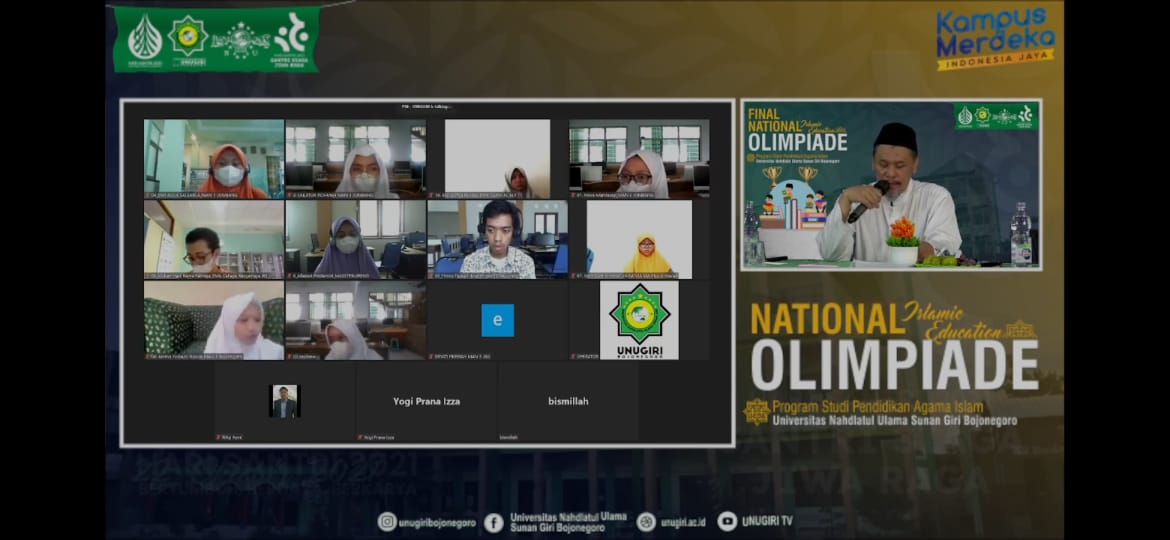 Selamat dan Sukses Para Juara National Islamic Education Olimpiade 2021